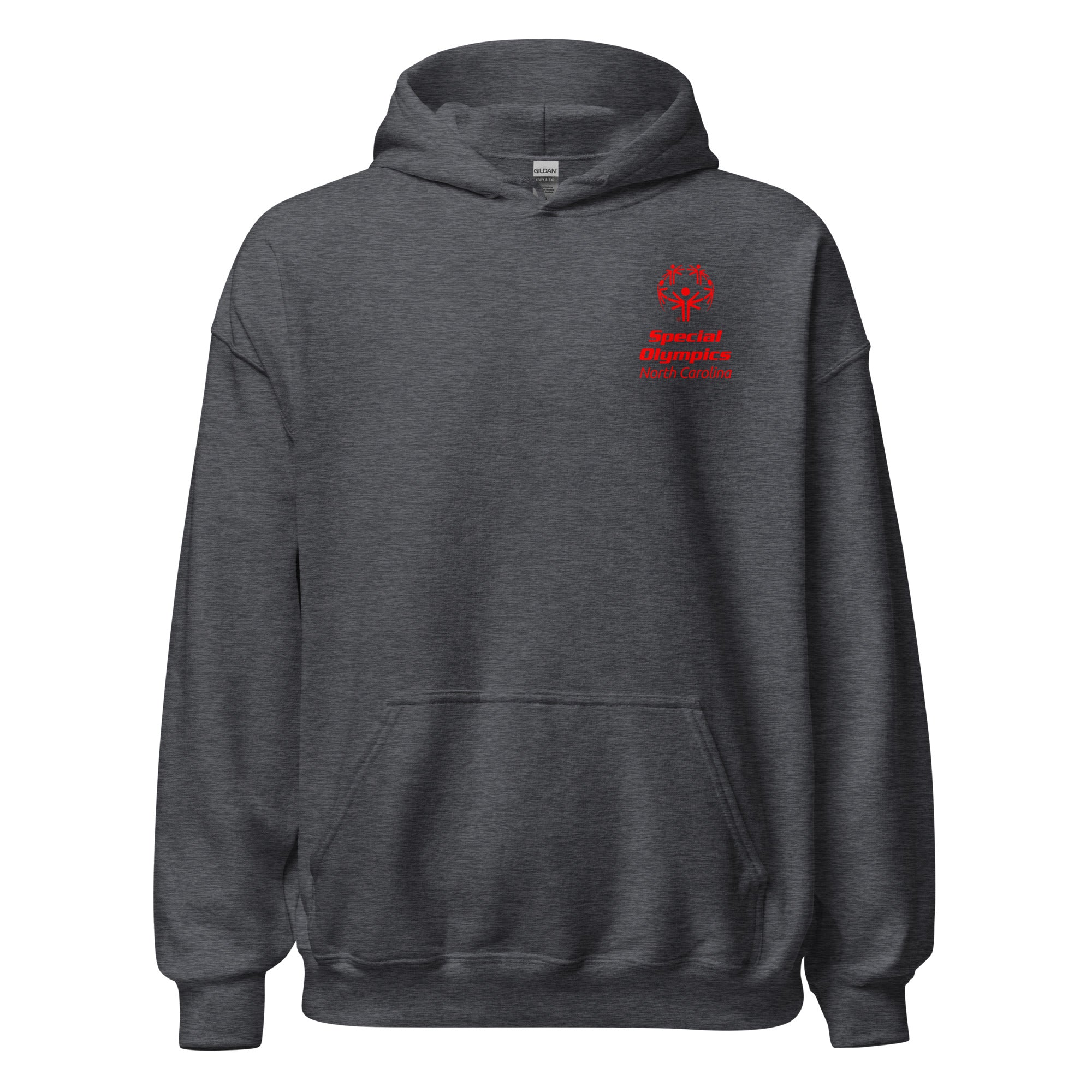 Sweat à capuche avec le logo des Special Olympics Caroline du Nord