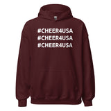 Sudadera con Capucha de las Olimpiadas Especiales USA #CHEER4USA (Global)