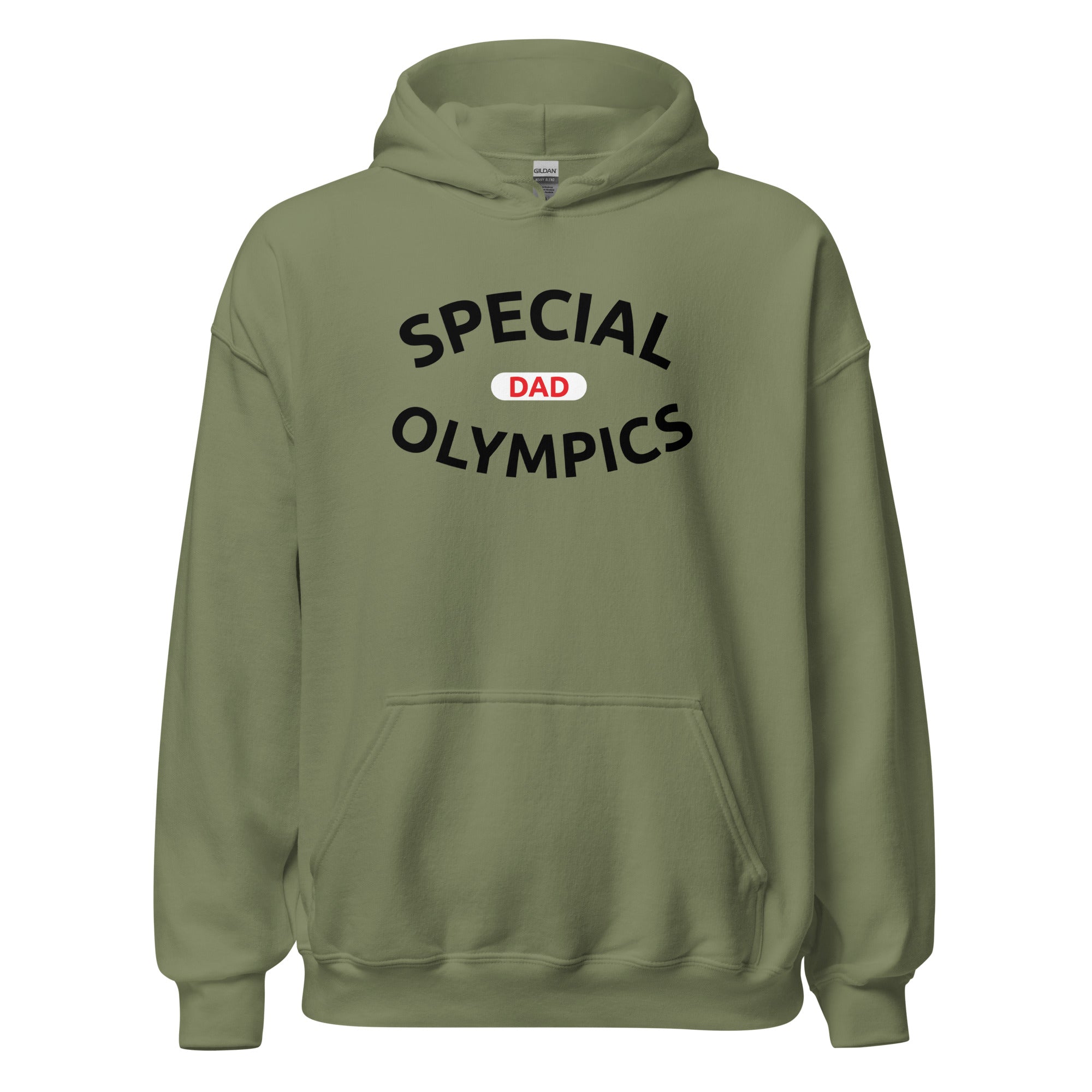 Family Special Olympics Dad Hoodie