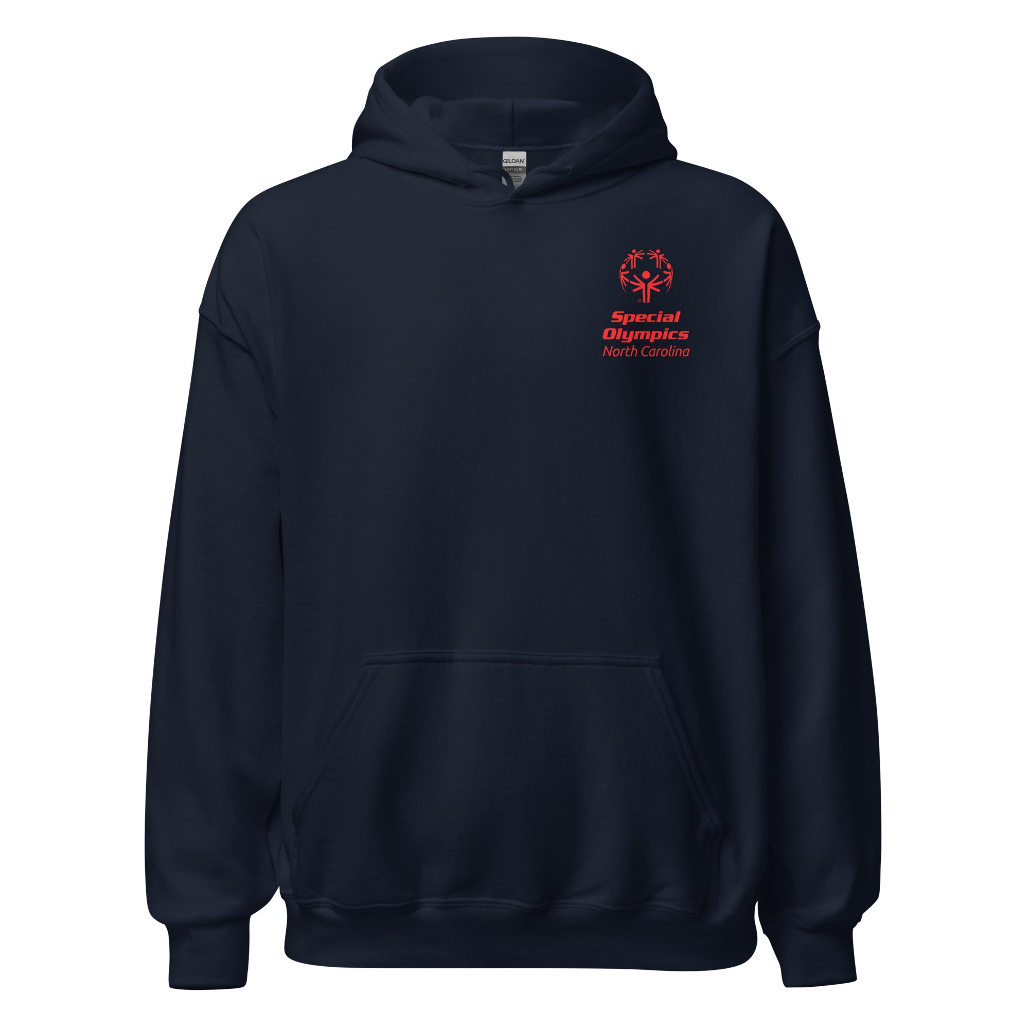 Sweat à capuche avec le logo des Special Olympics Caroline du Nord