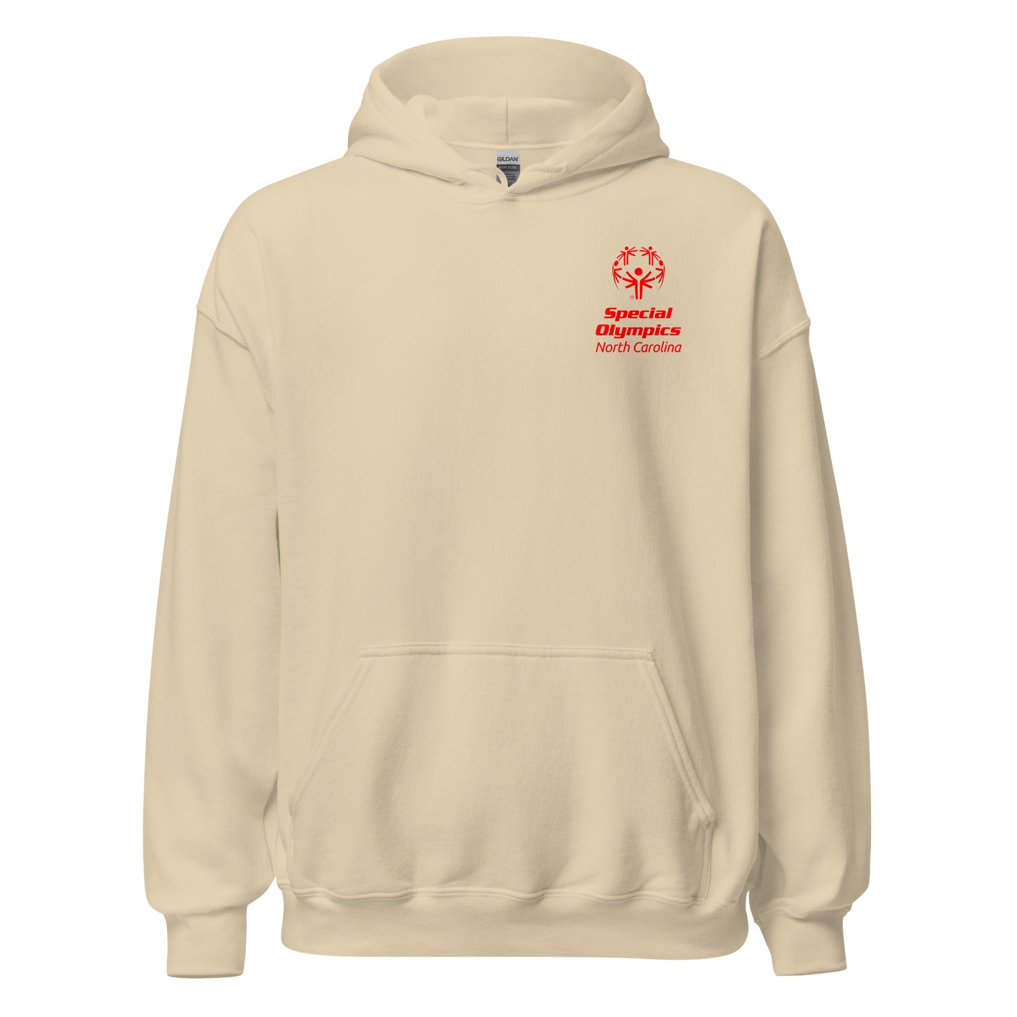 Sweat à capuche avec le logo des Special Olympics Caroline du Nord