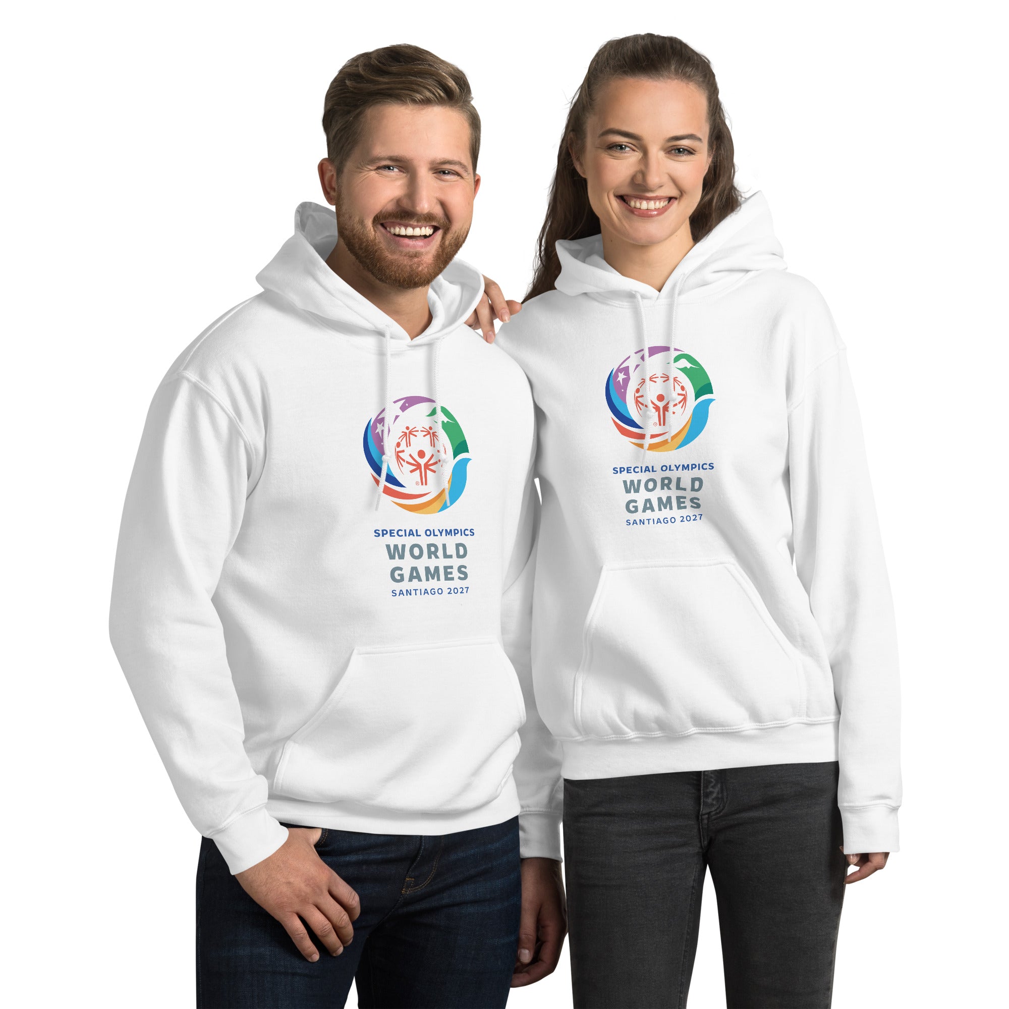 Santiago World Games Logo Hoodie White (Global)