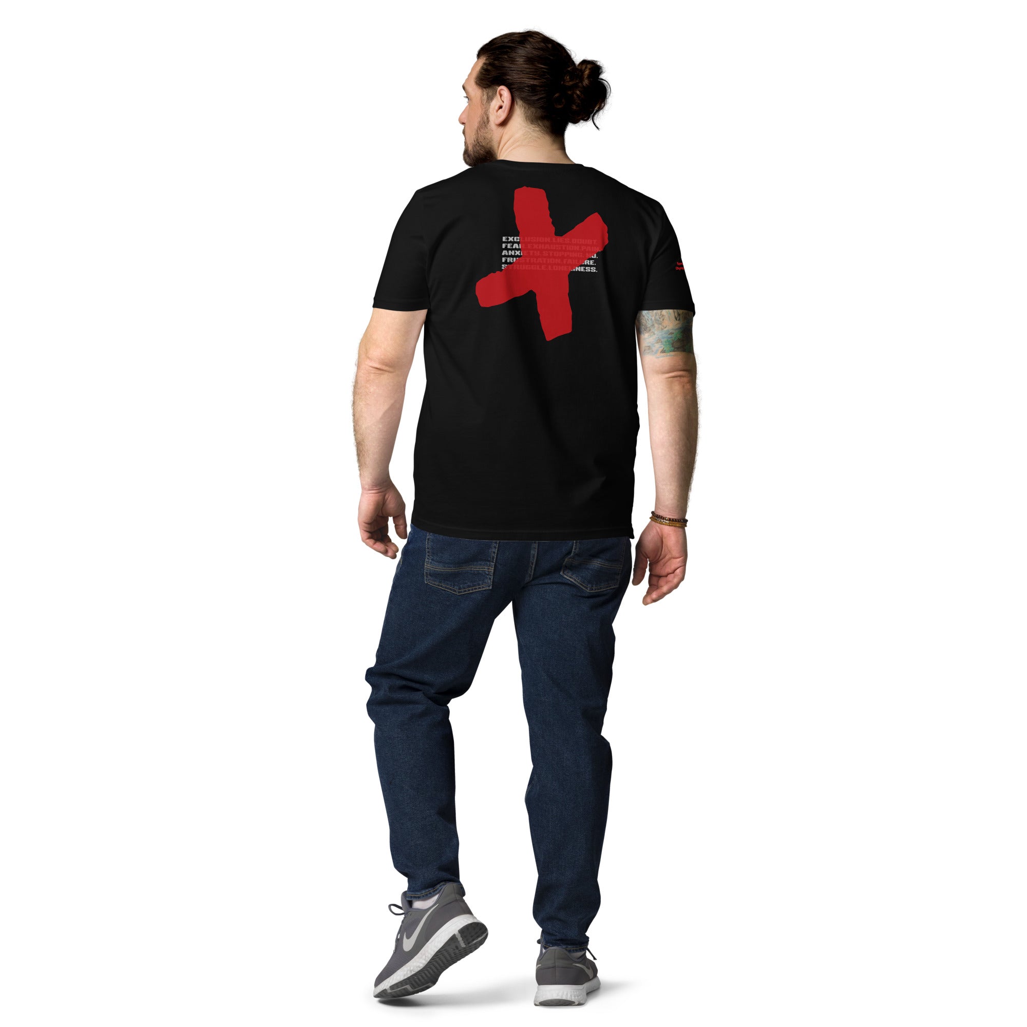 Camiseta «Más fuerte que el miedo» de Niall Guite y Noah Wright