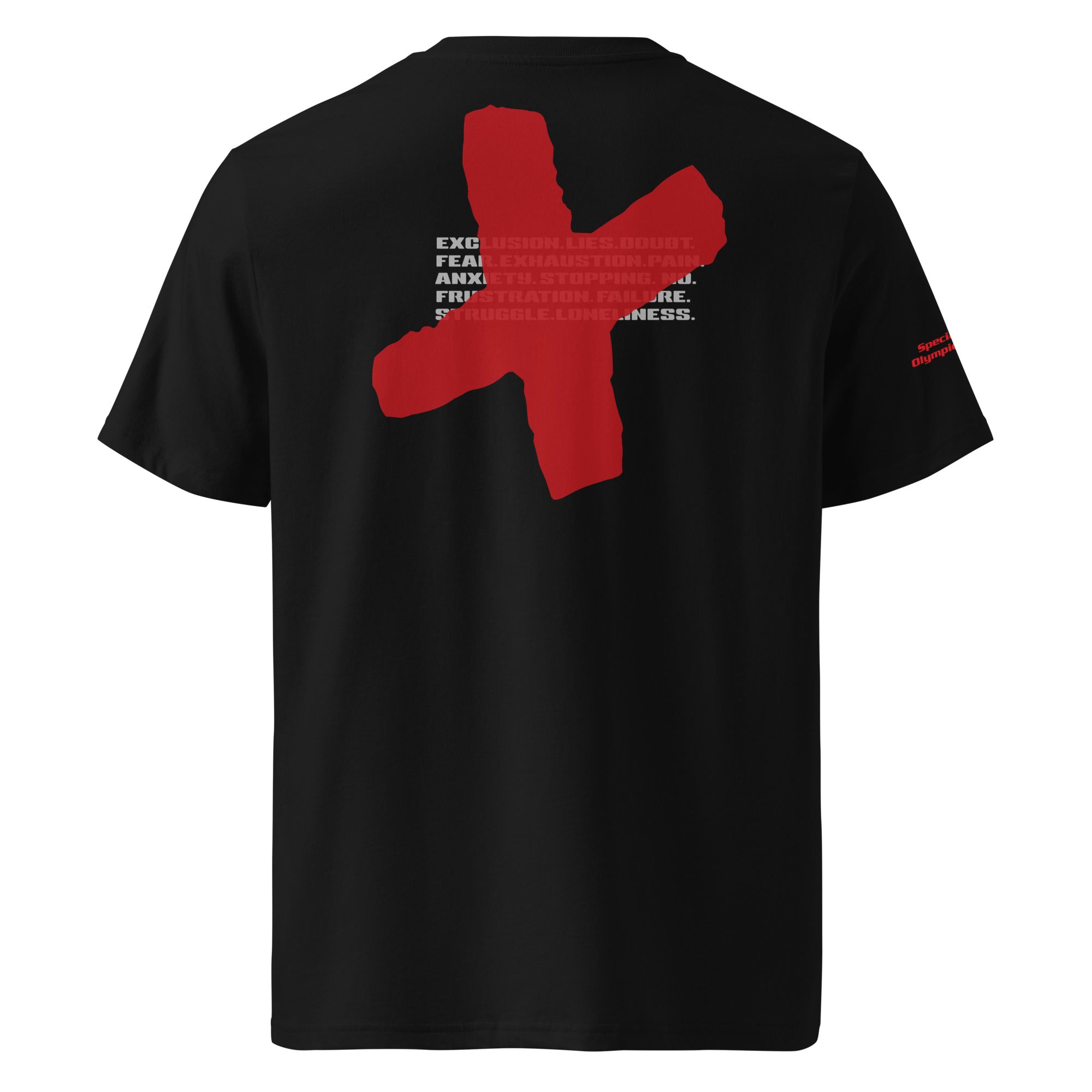 Camiseta «Más fuerte que el miedo» de Niall Guite y Noah Wright