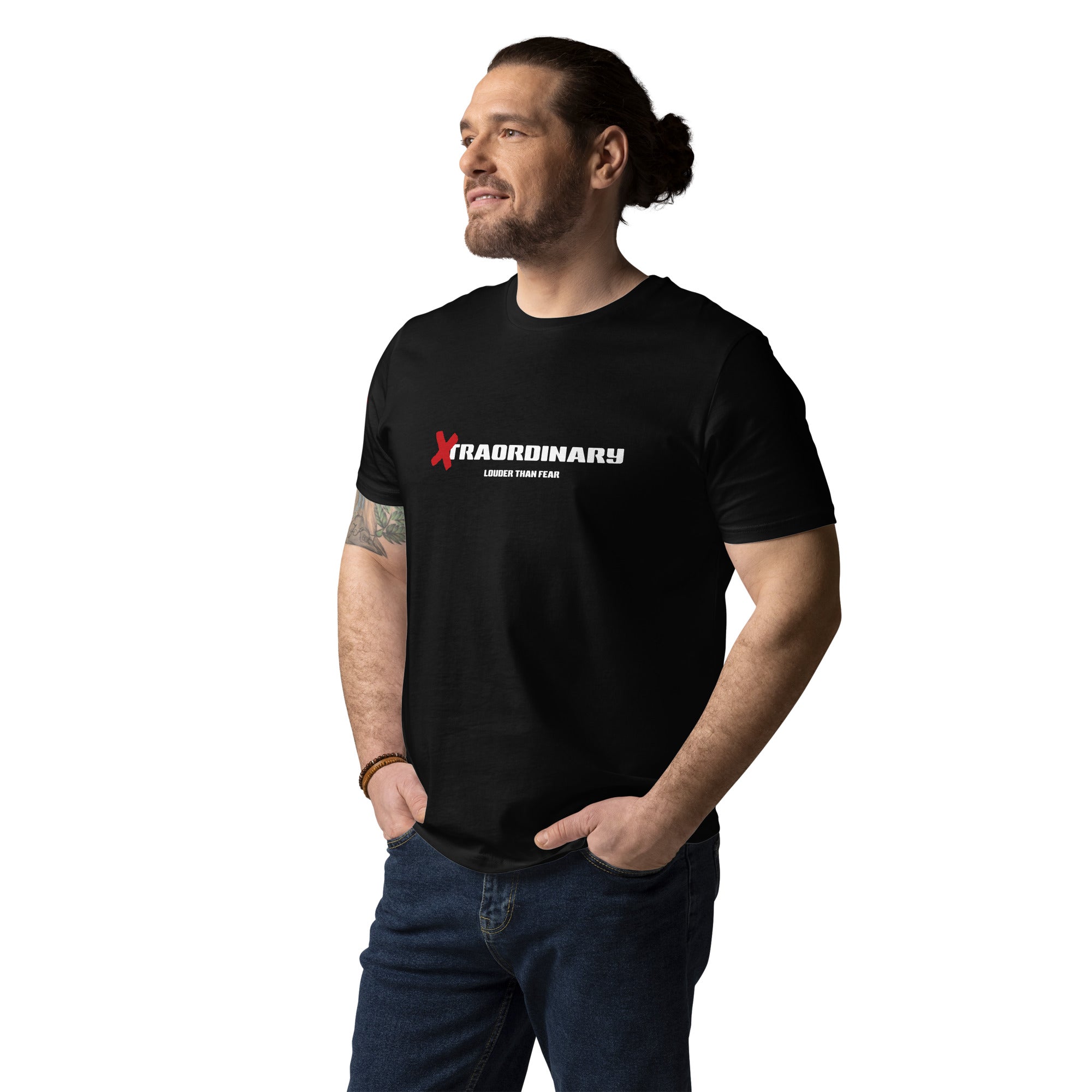 Camiseta «Más fuerte que el miedo» de Niall Guite y Noah Wright