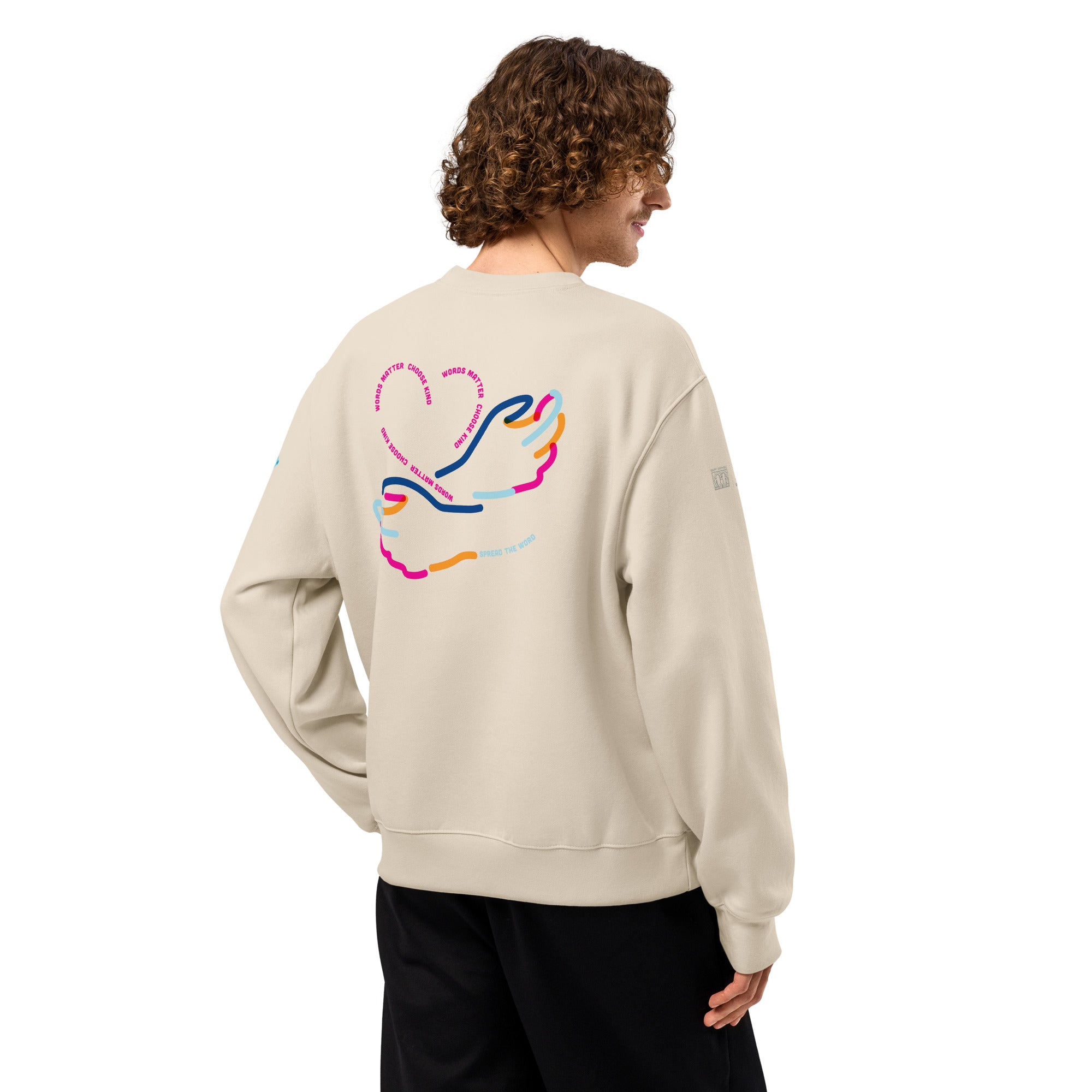 Sweatshirt Faites passer la parole, choisissez la gentillesse