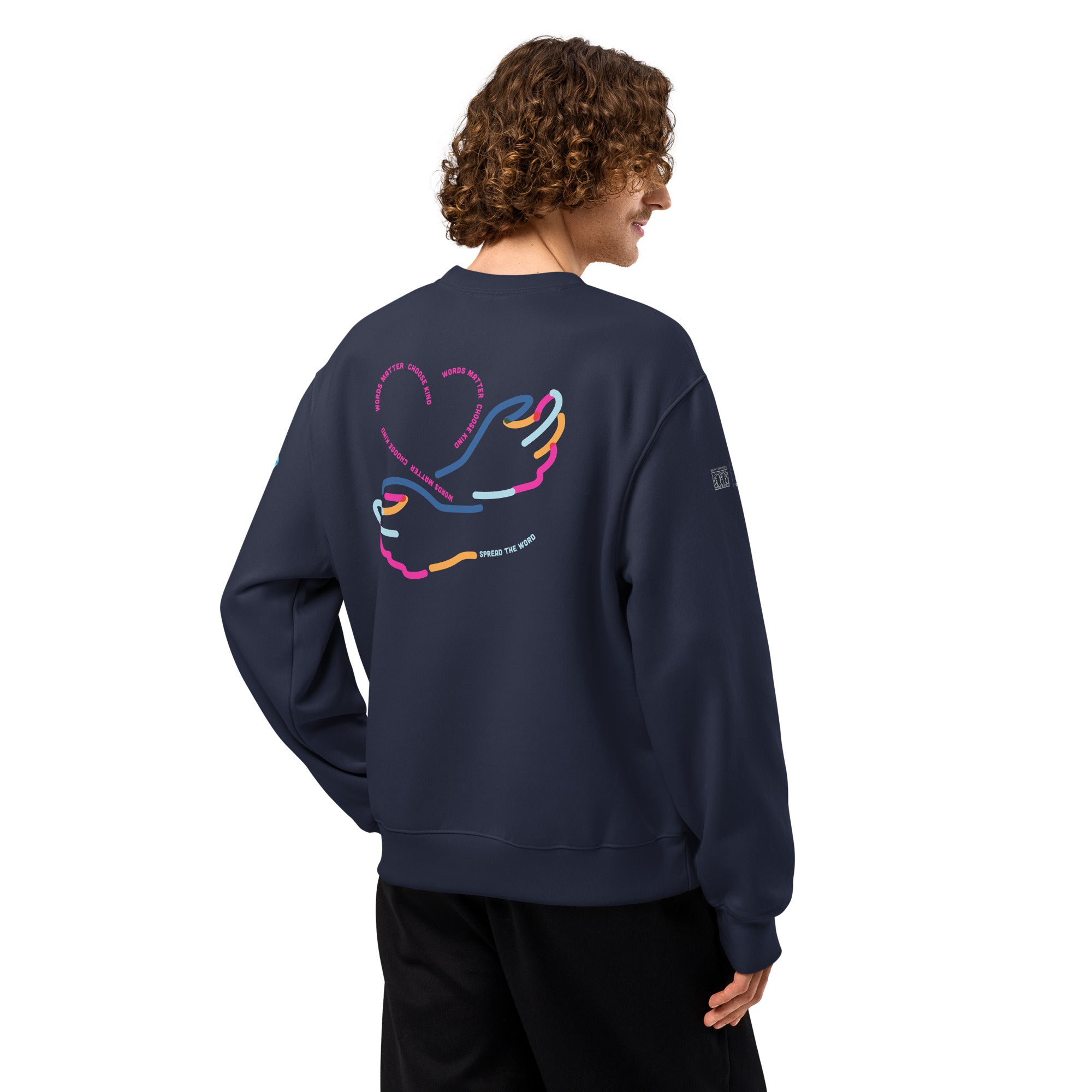 Sweatshirt Faites passer la parole, choisissez la gentillesse