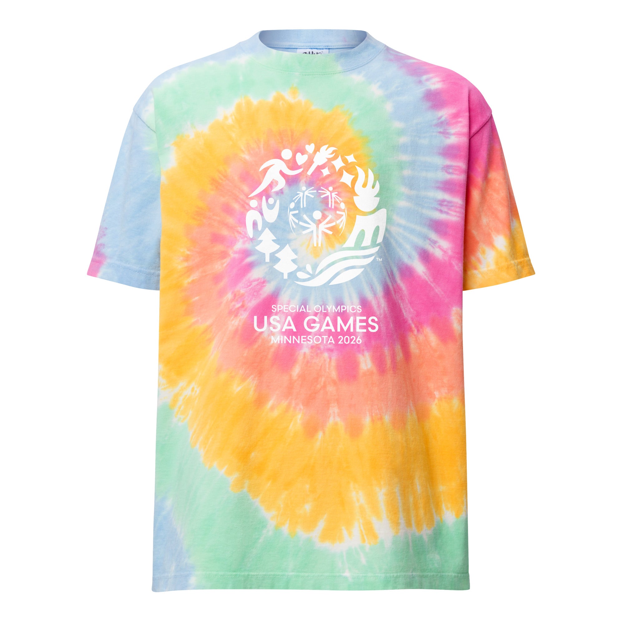 USA Games Logo Tie-Dye T-Shirt