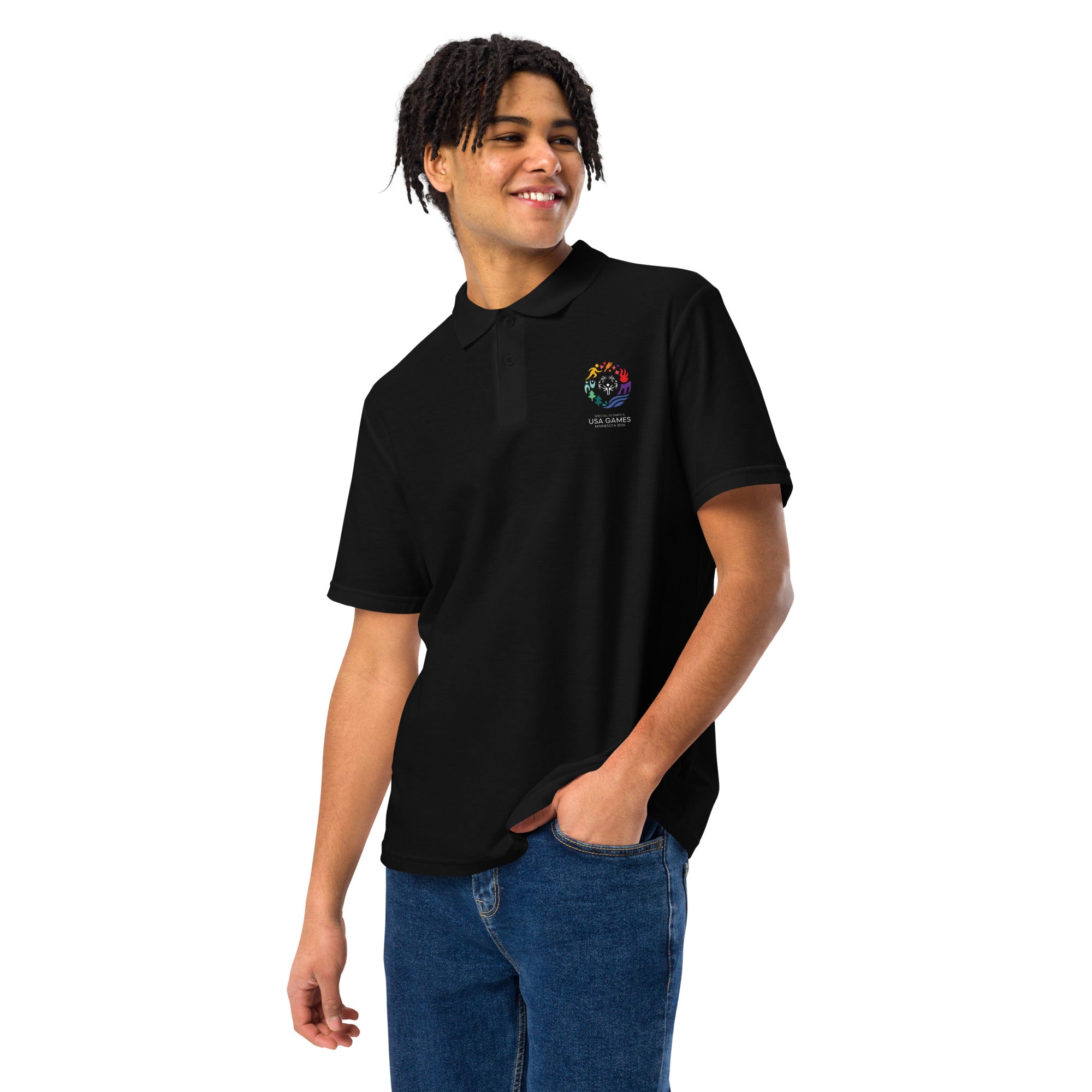 USA Games Logo Polo Shirt
