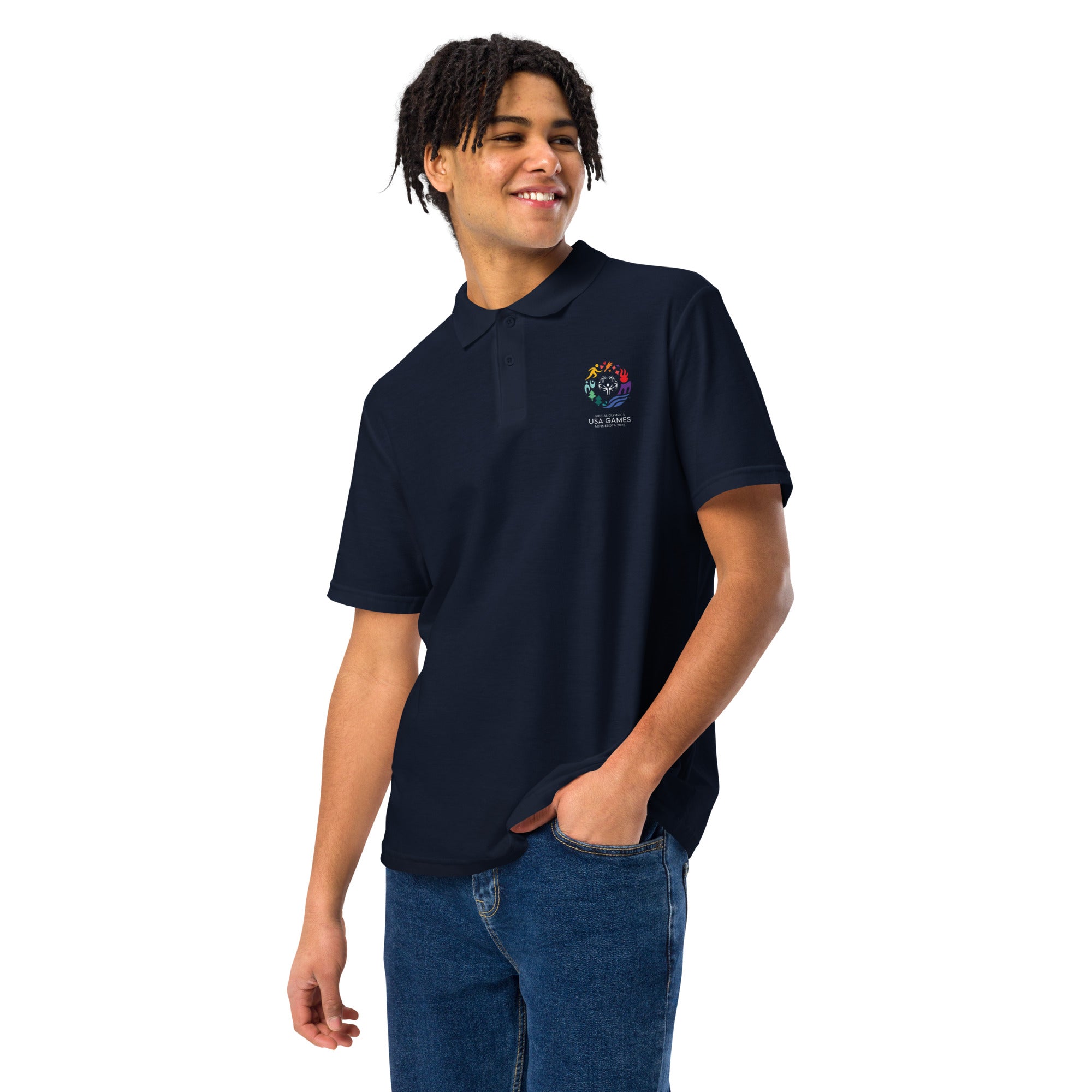 USA Games Logo Polo Shirt