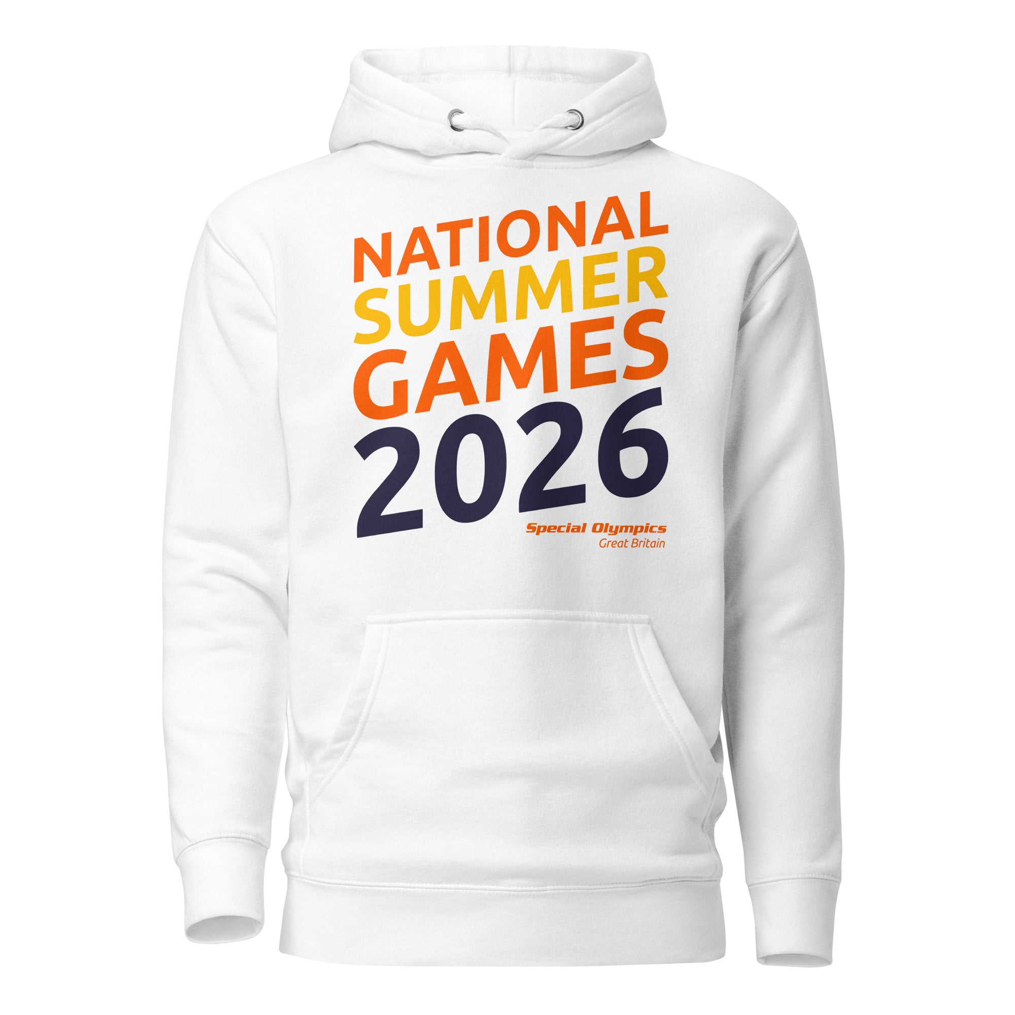 SO Groot-Brittannië NSG 2026 Logo Hoodie Wit