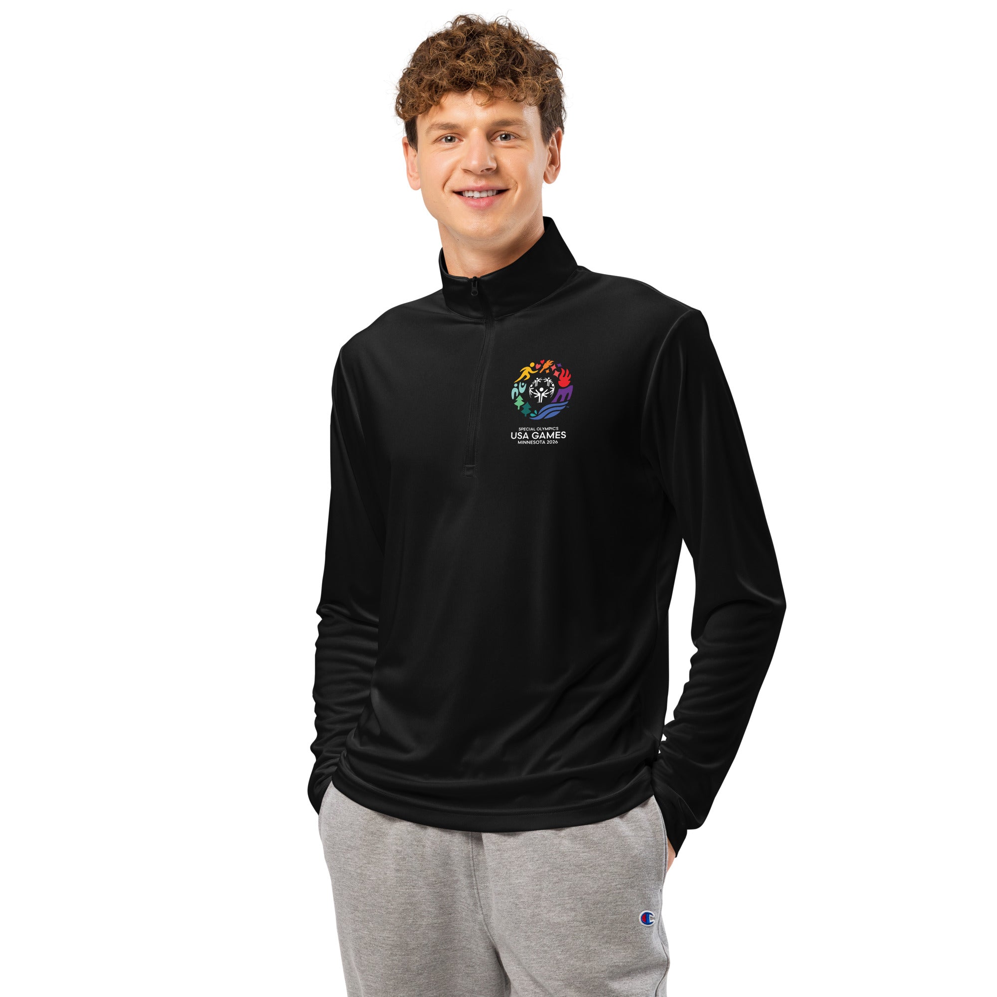 USA Games Logo Quarter-Zip (Global)