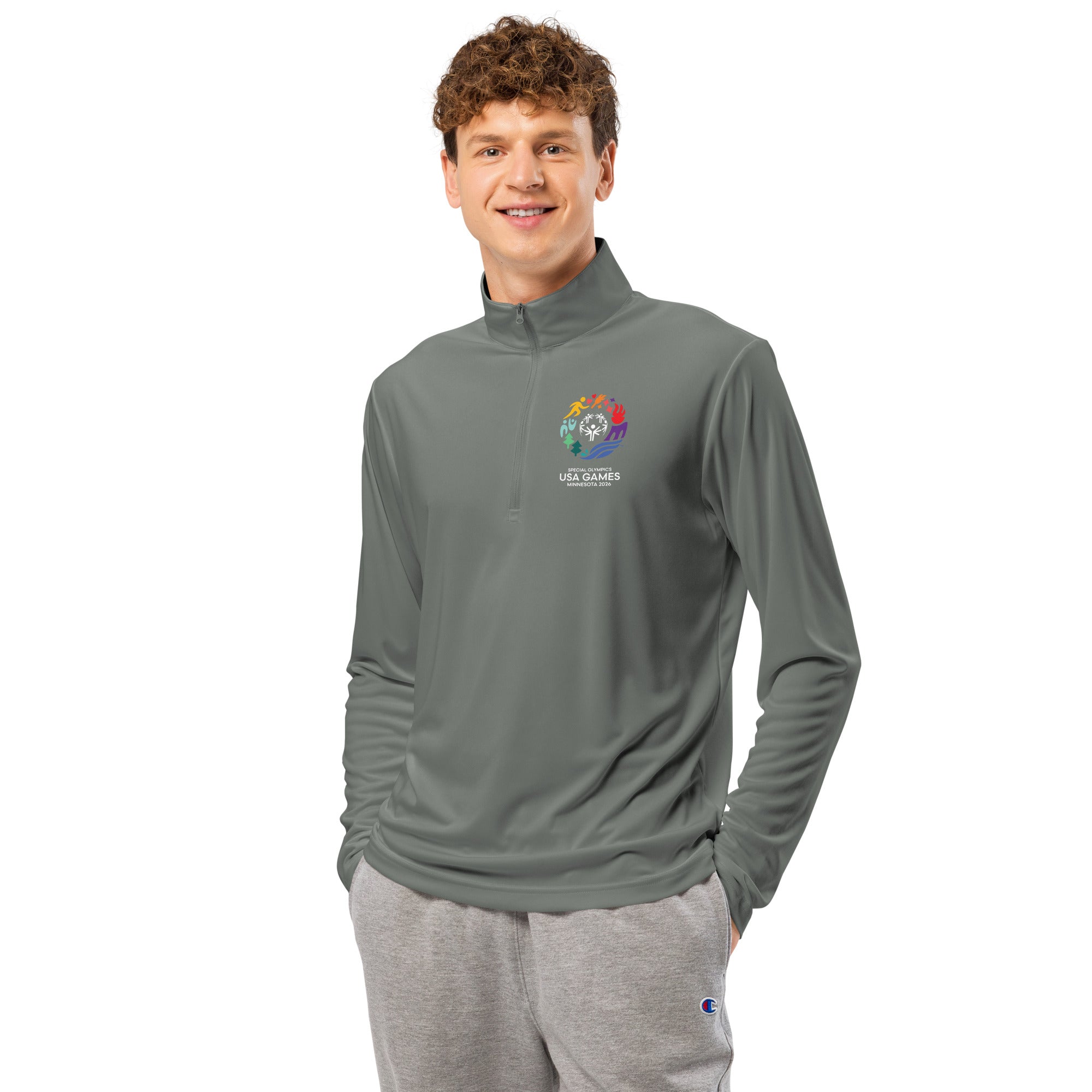 USA Games Logo Quarter-Zip (Global)