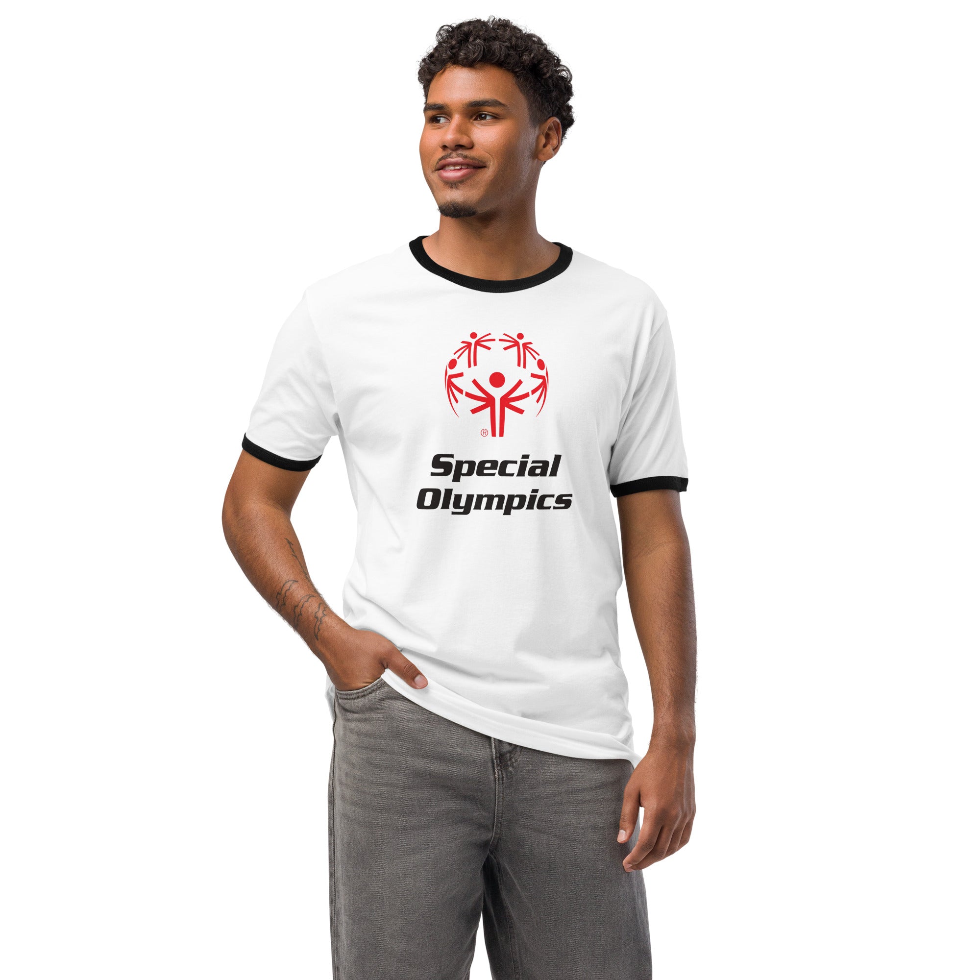 Special Olympics Logo Retro Ringer T-shirt (Wereldwijd)