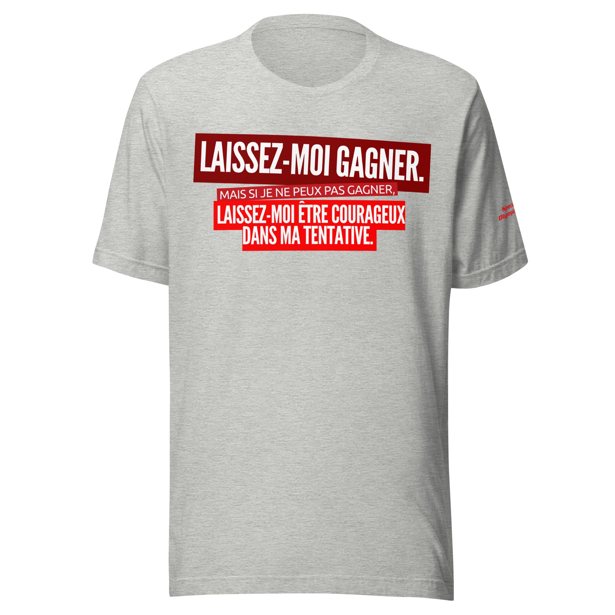 Special Olympics Athlete French Oath T-Shirt
