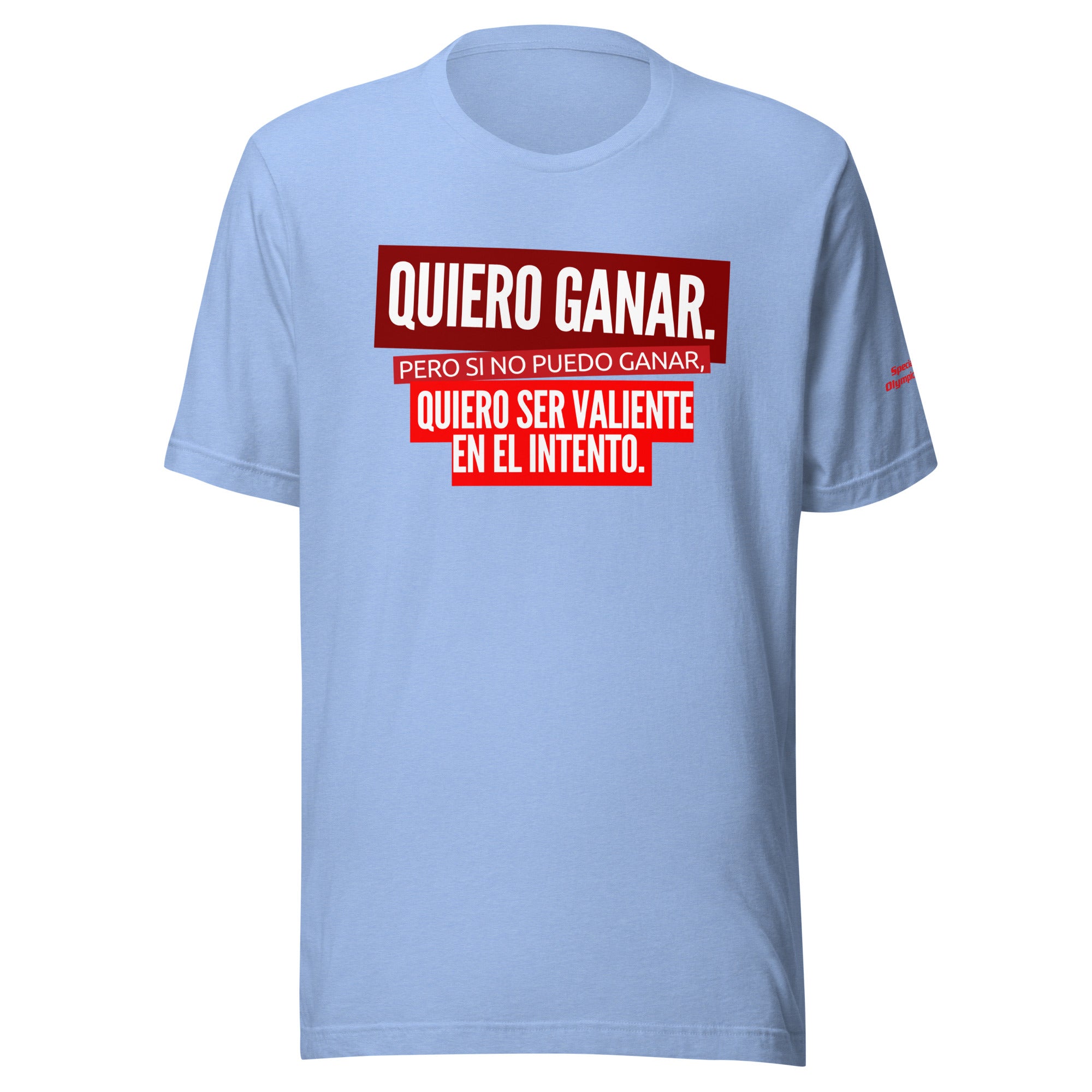 Special Olympics Atleet Spaans Eed T-shirt (Wereldwijd)