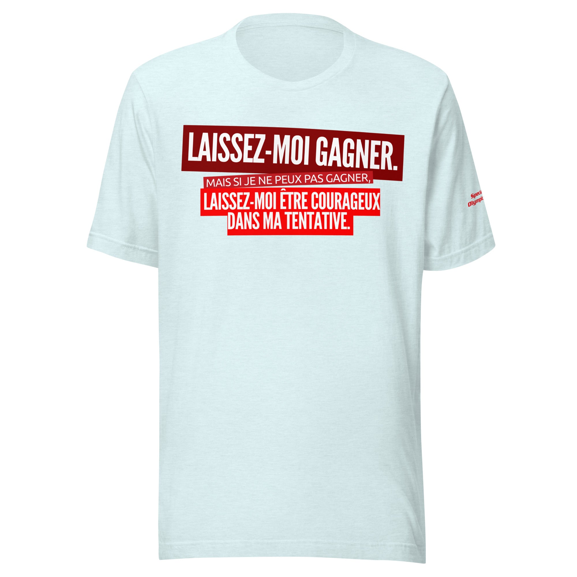 Special Olympics Athlete French Oath T-Shirt (Global)