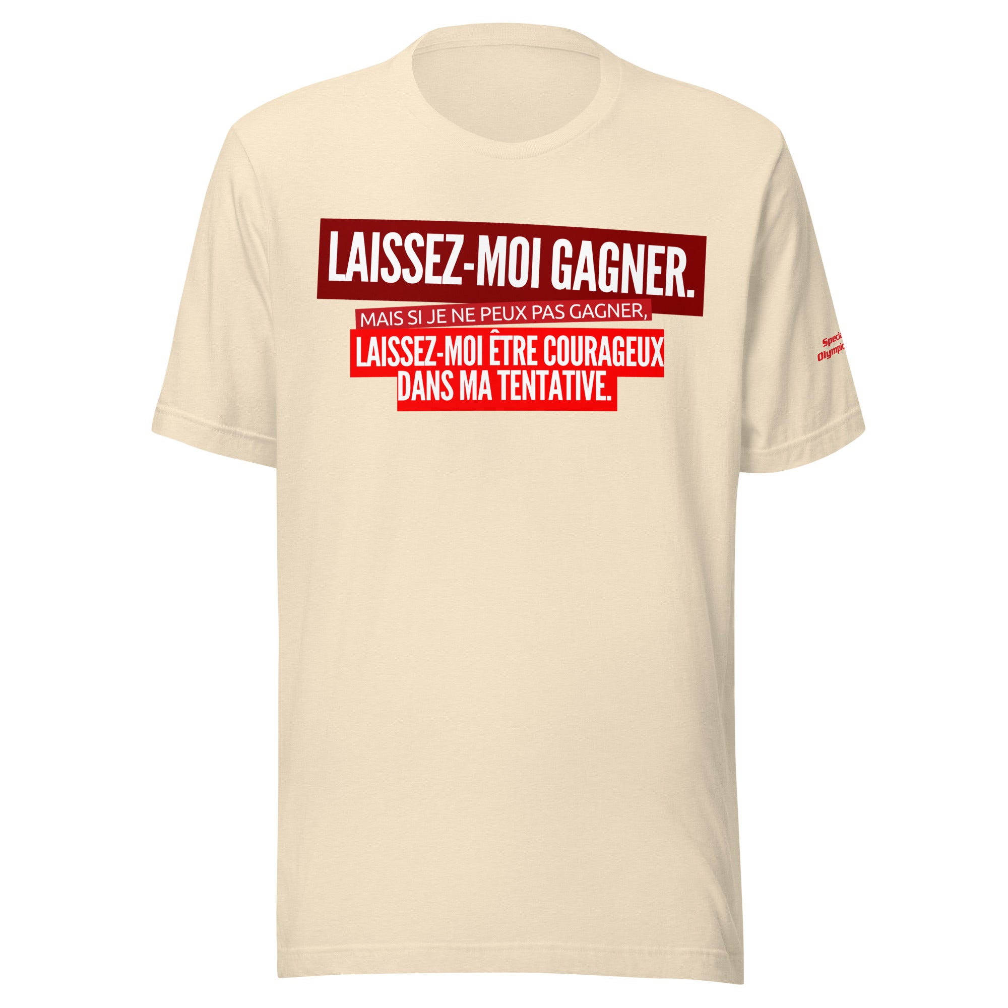 Special Olympics Athlete French Oath T-Shirt