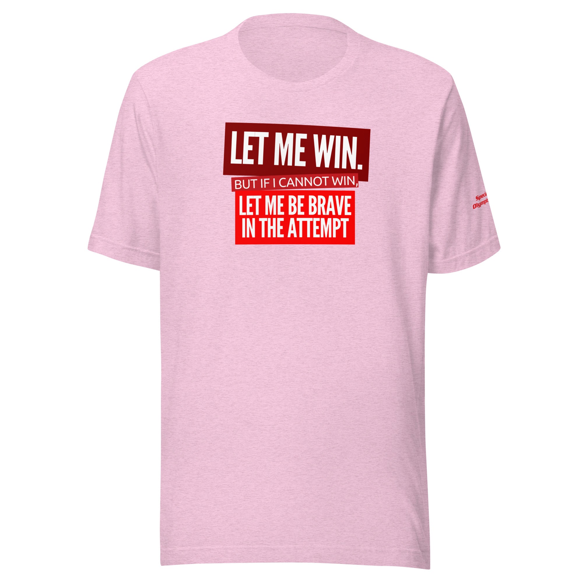 Special Olympics Atleet Eed T-Shirt (Globaal)