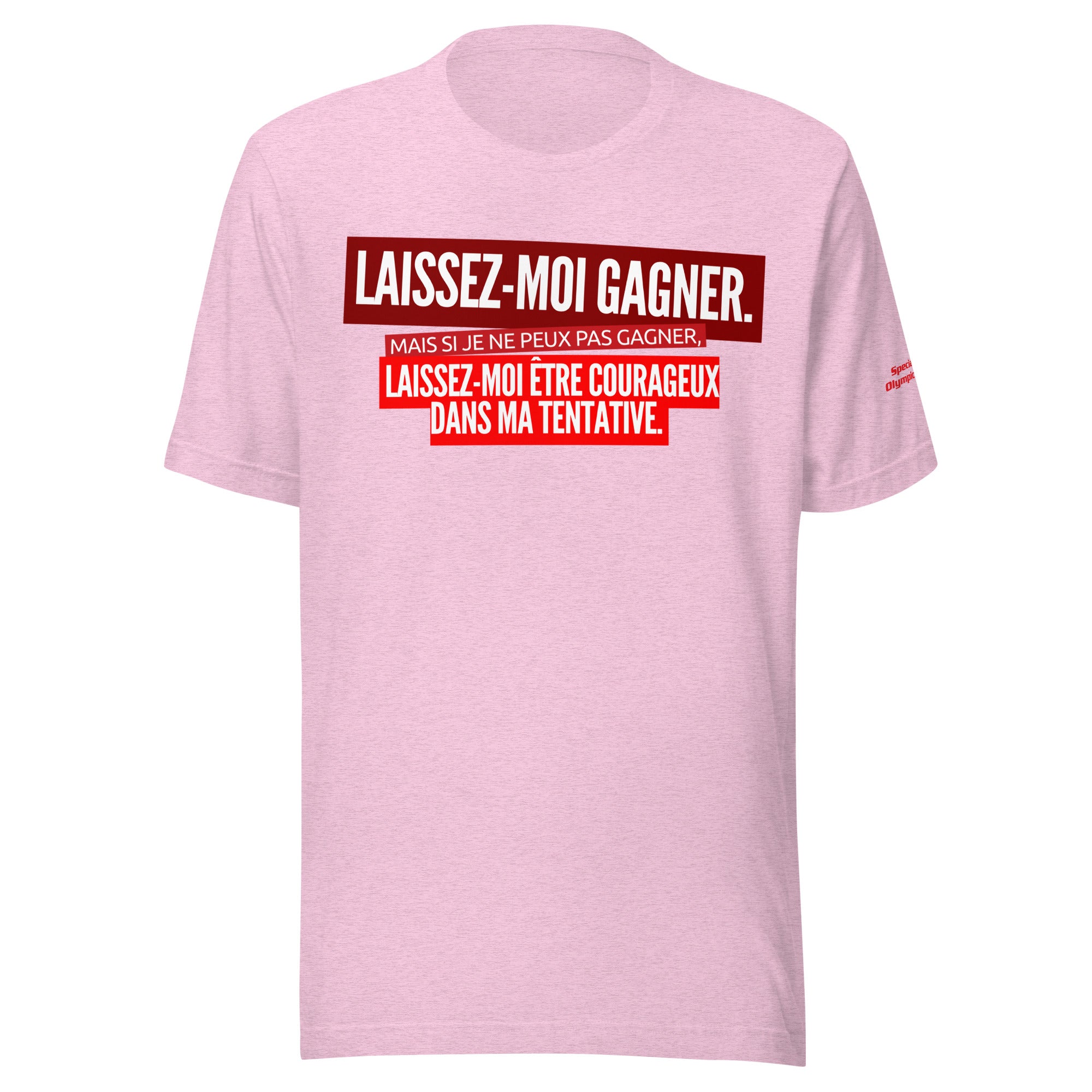 Special Olympics Athlete French Oath T-Shirt