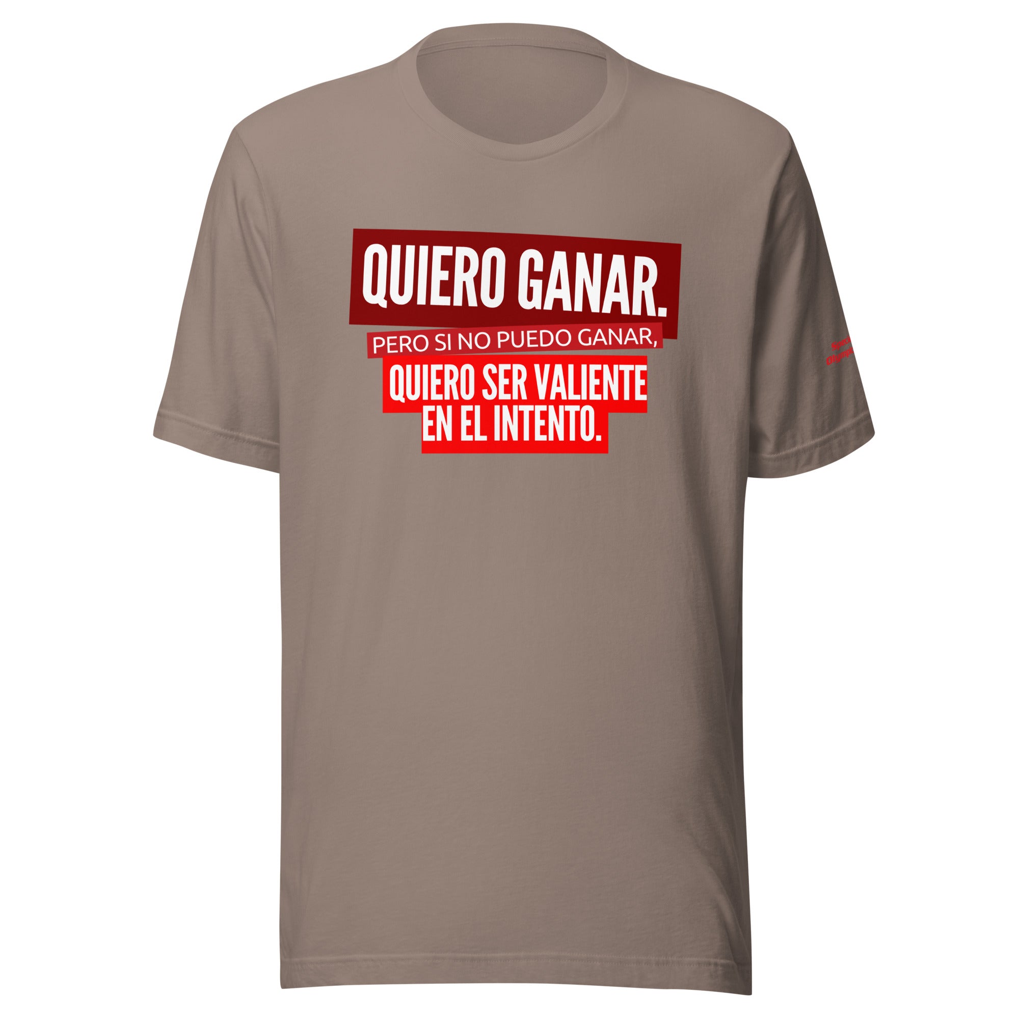 Special Olympics Atleet Spaans Eed T-shirt (Wereldwijd)