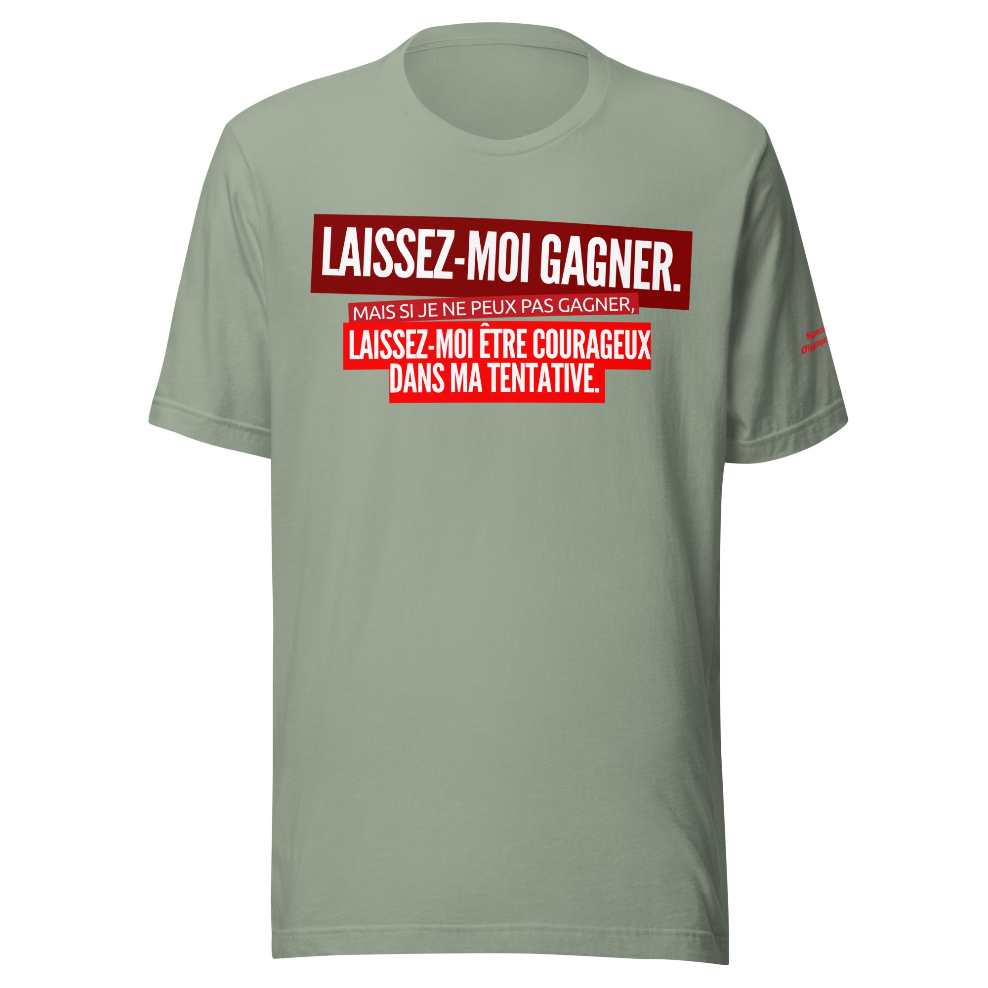 Special Olympics Athlete French Oath T-Shirt