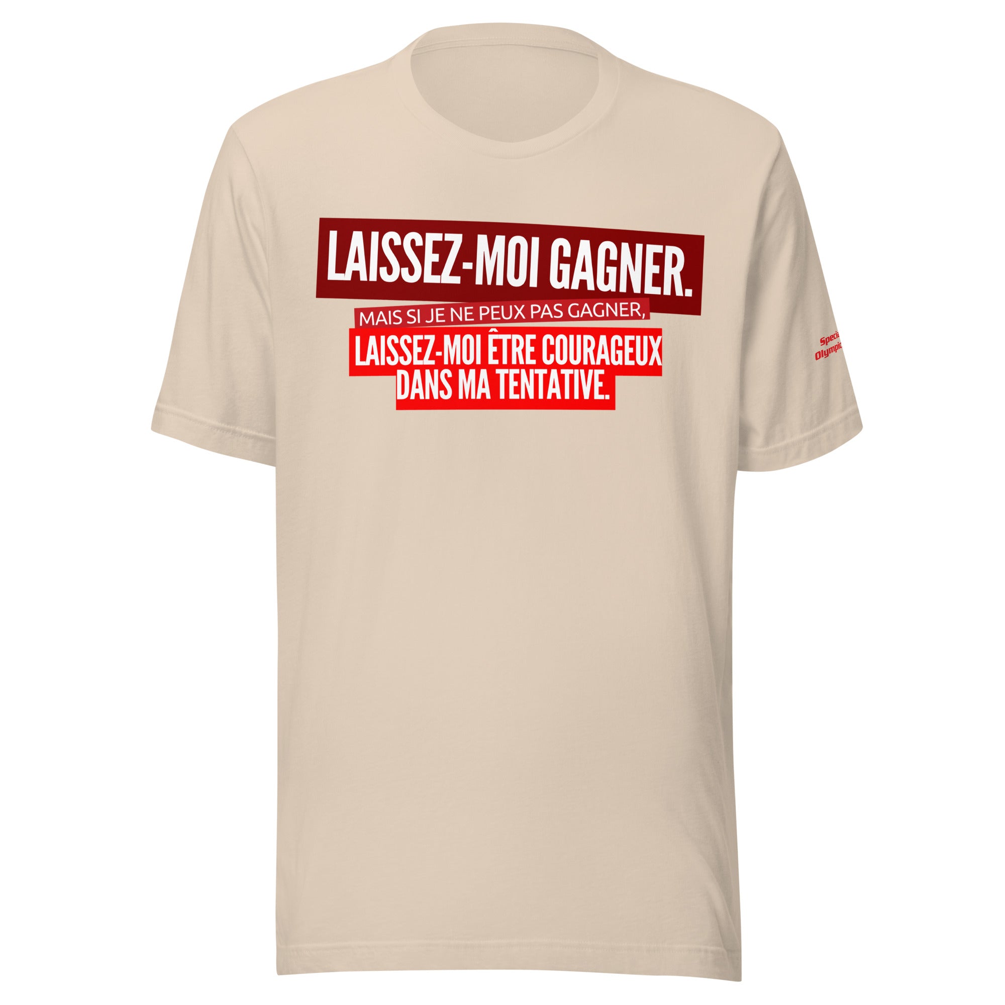 Special Olympics Athlete French Oath T-Shirt (Global)