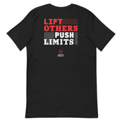 CJ Haerter's “Lift Others Push Limits” T-Shirt (Global)