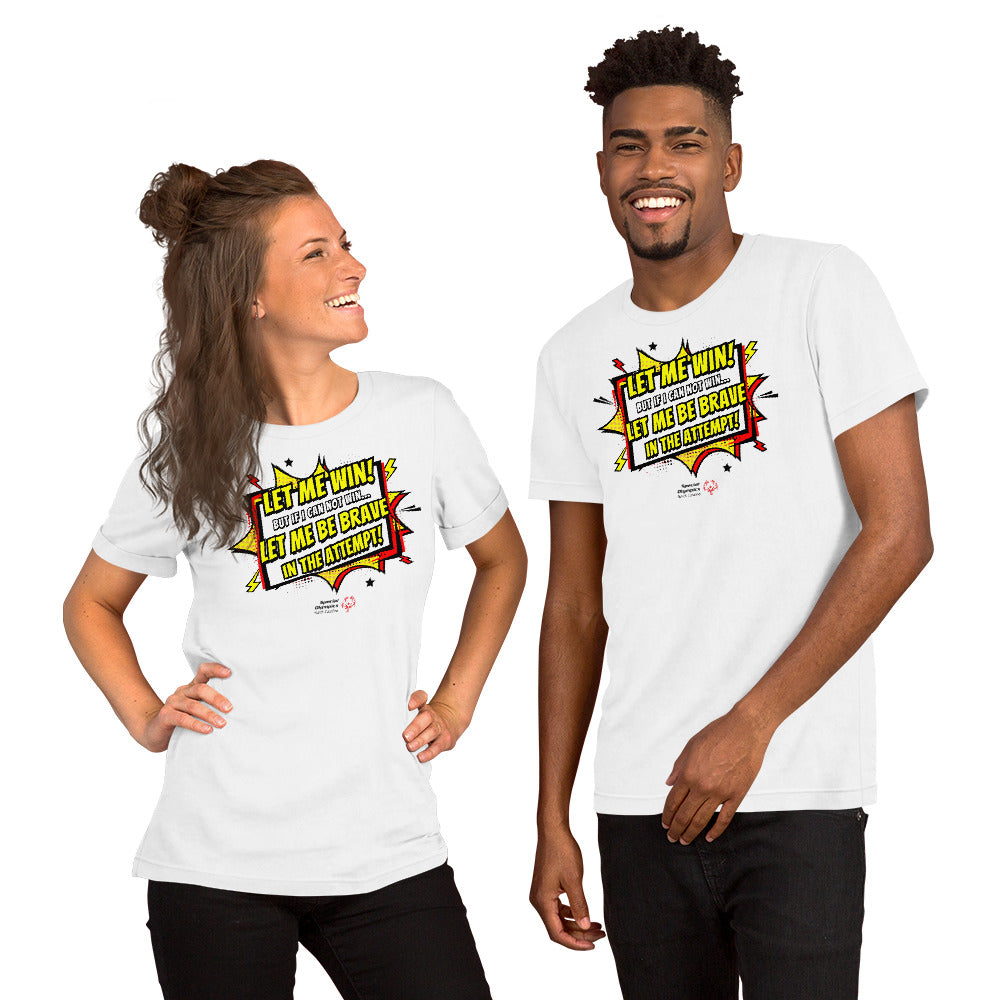 Special Olympics North Carolina Athlete Oath Comic T-Shirt (Global)