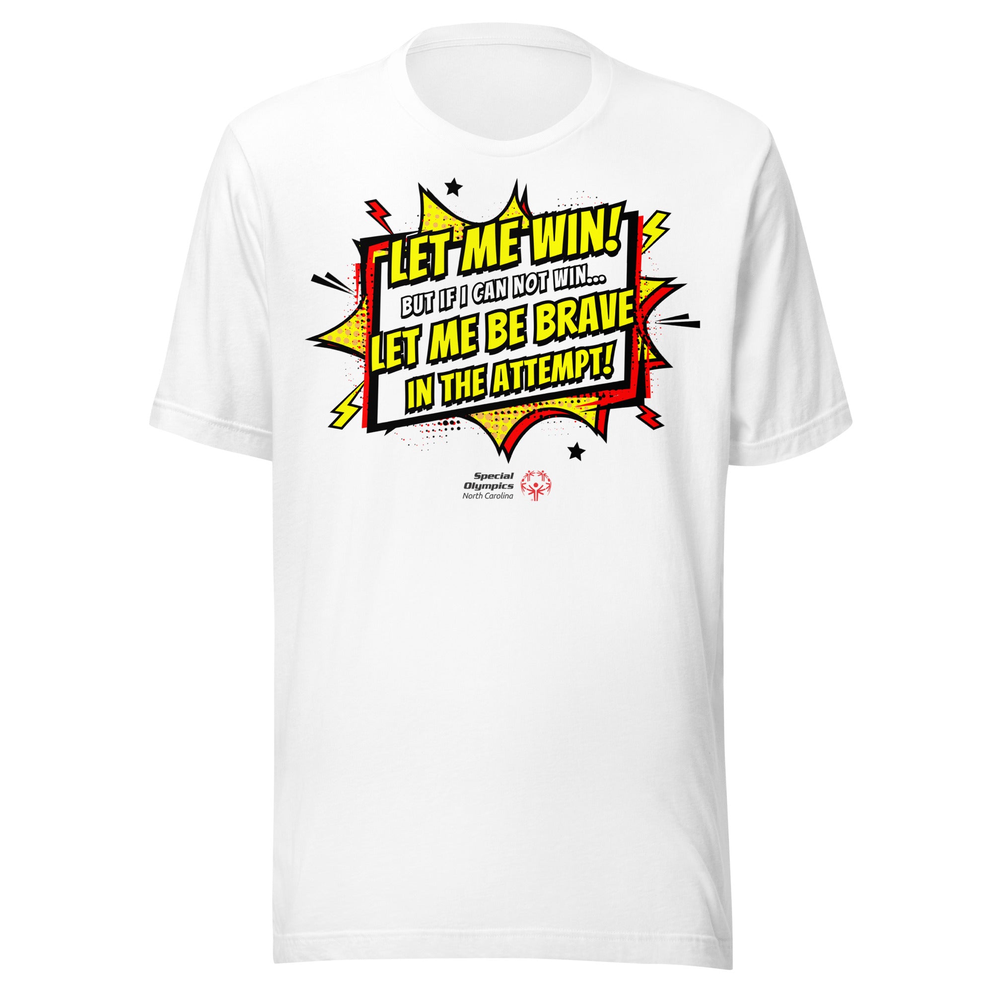 Special Olympics North Carolina Athlete Oath Comic T-Shirt (Global)