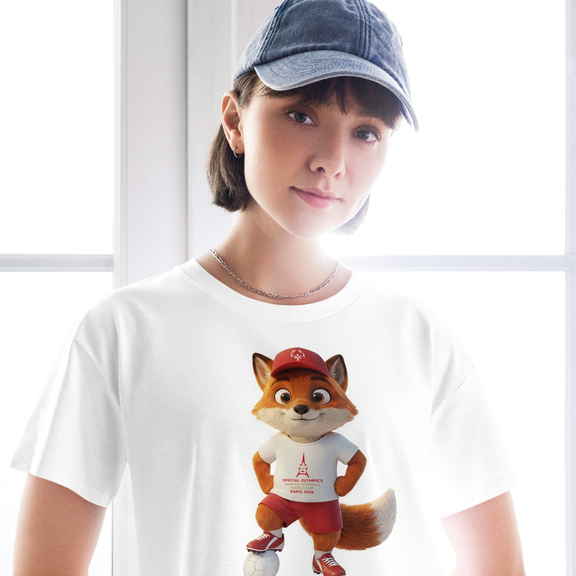 UFWC Paris Dames Crop Top met Foxy (Global)