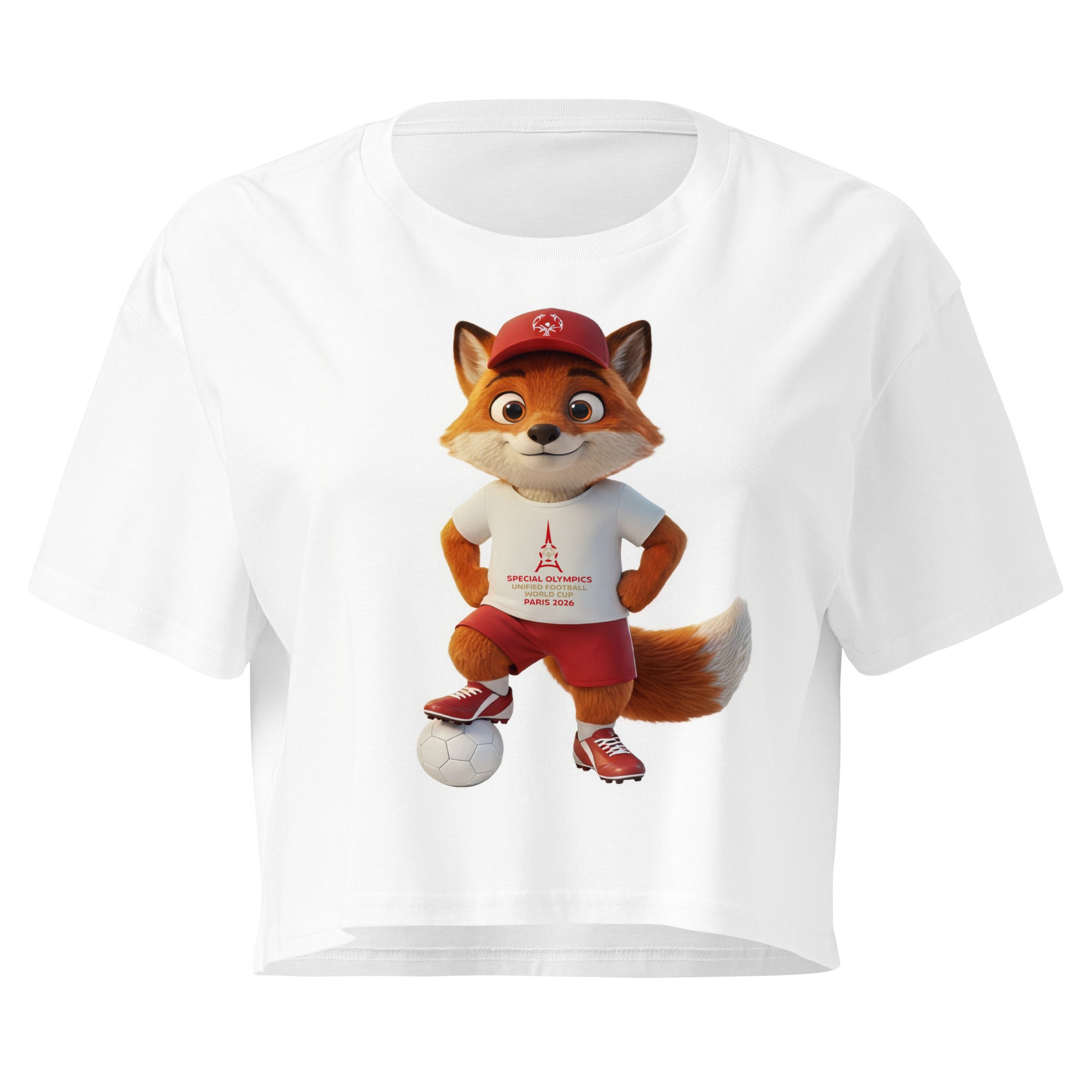 UFWC Paris Dames Crop Top met Foxy (Global)