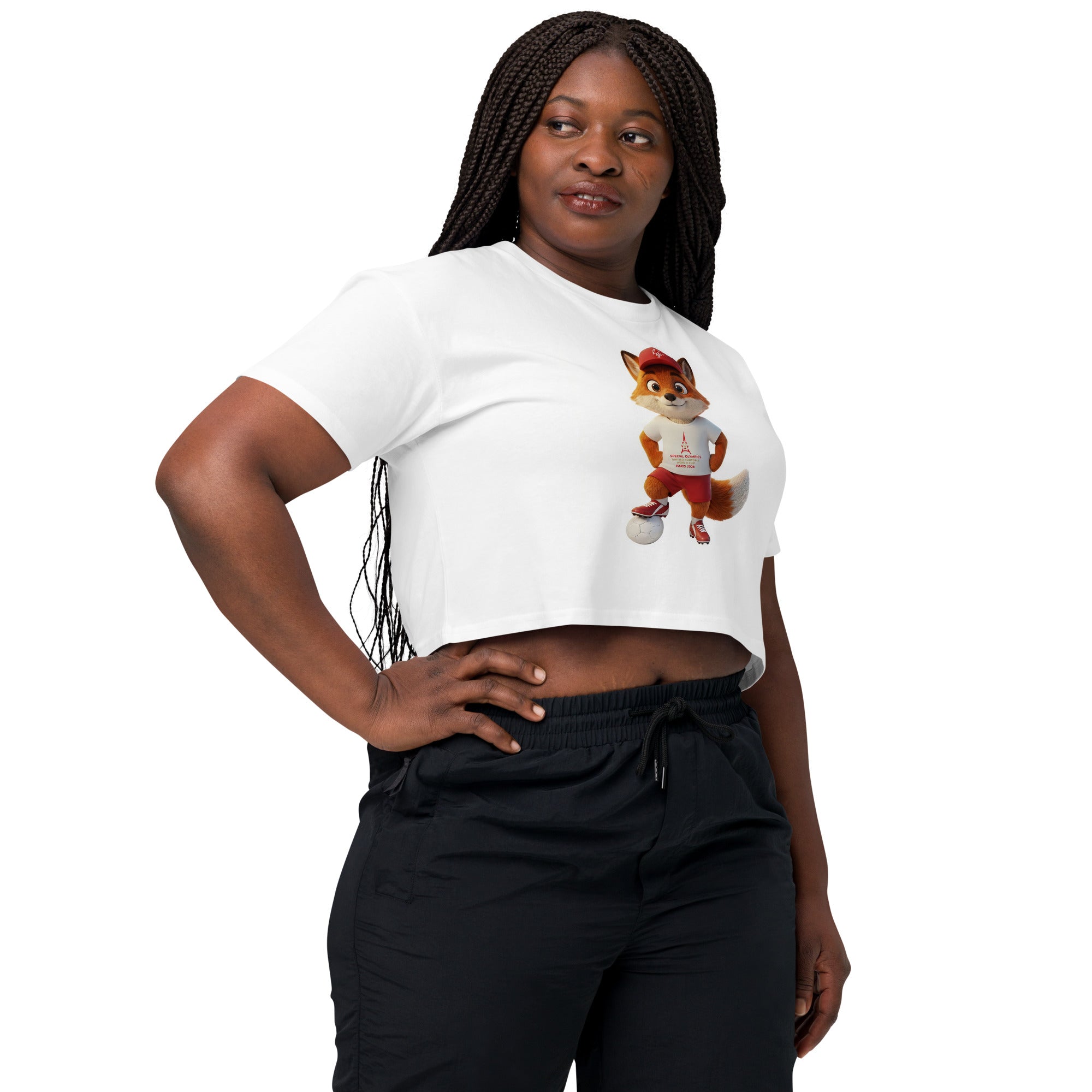 UFWC Paris Dames Crop Top met Foxy (Global)