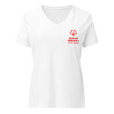 Special Olympics North Carolina V-hals T-shirt voor vrouwen