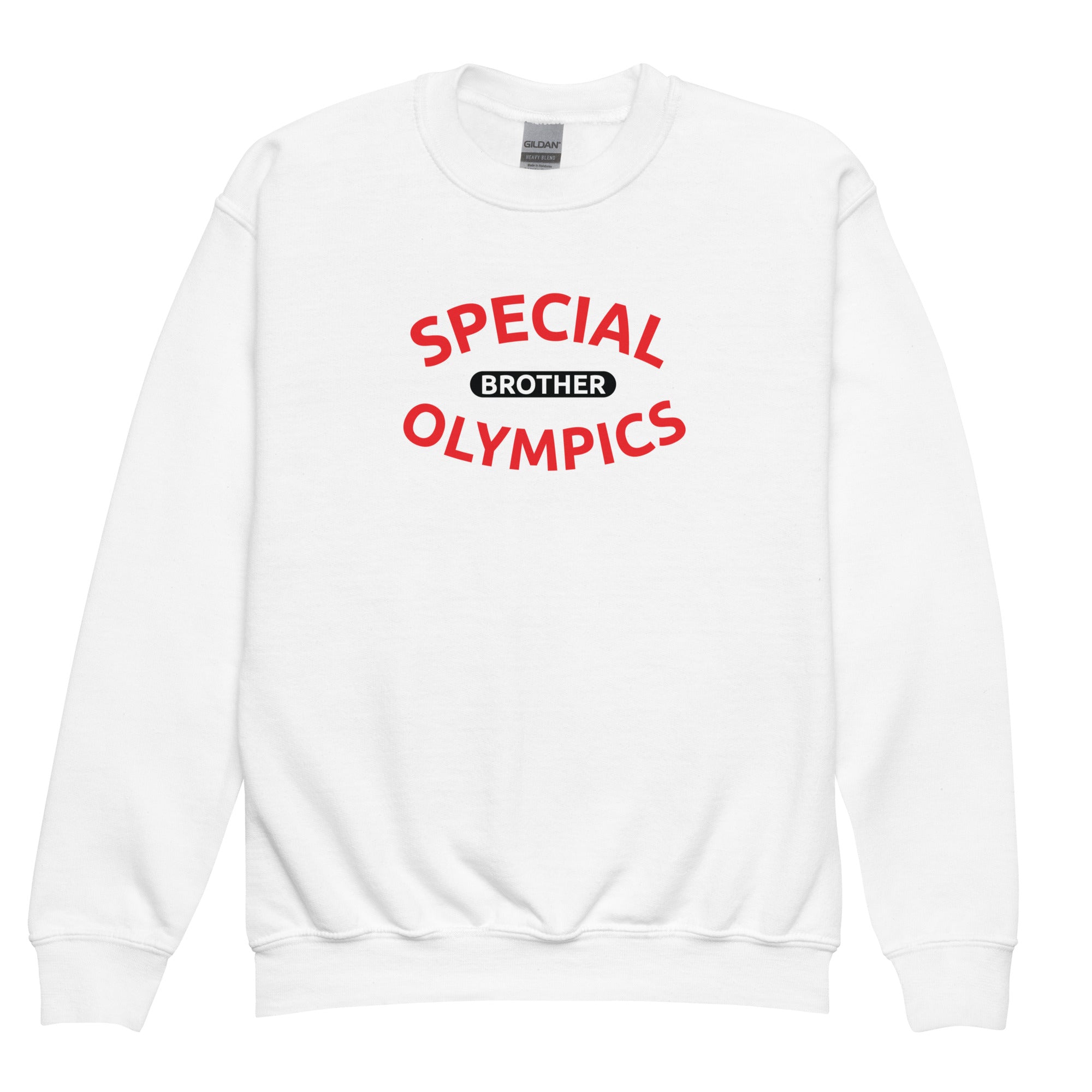 Family Special Olympics Brother Youth Sweatshirt