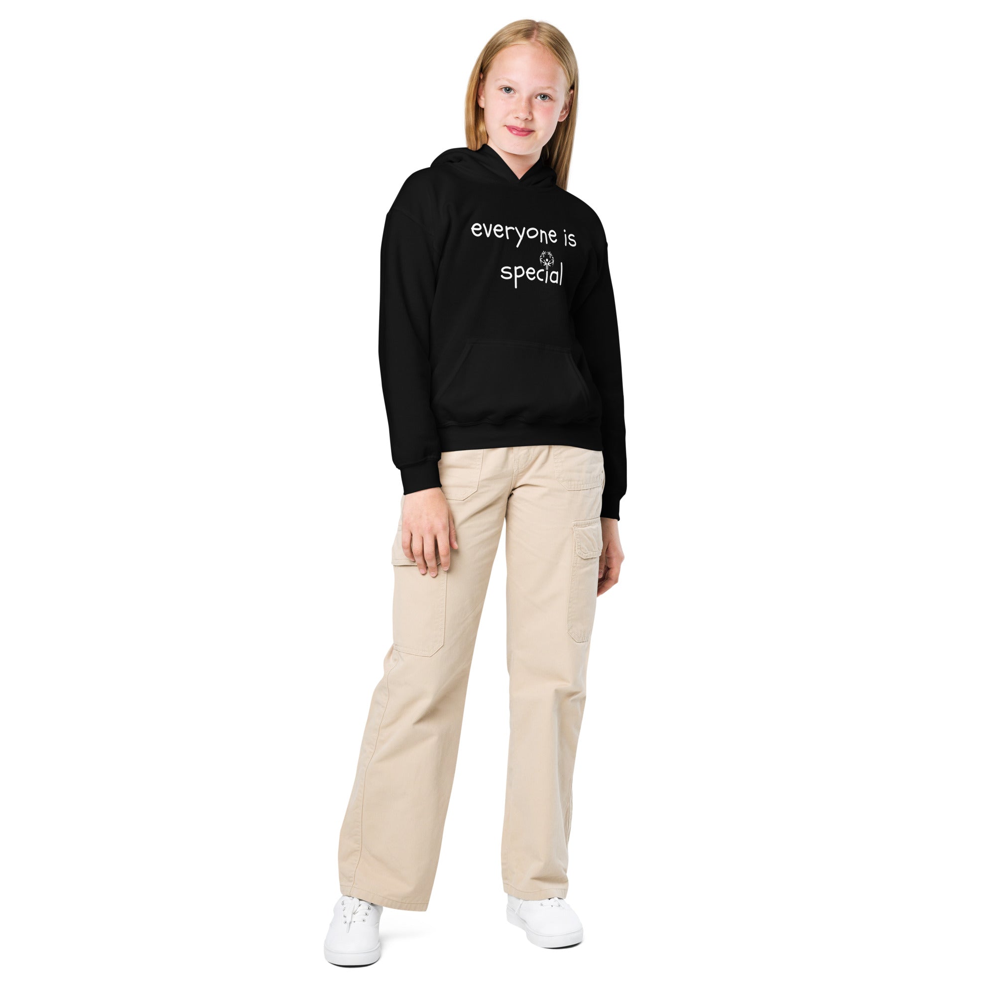 Sweat-shirt à capuche pour jeunes « Tout Le Monde Est Spécial » de Greer Leggat