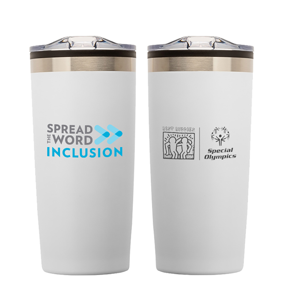 Spread the Word: Inclusion Tumbler 20 oz - Special Olympics Shop